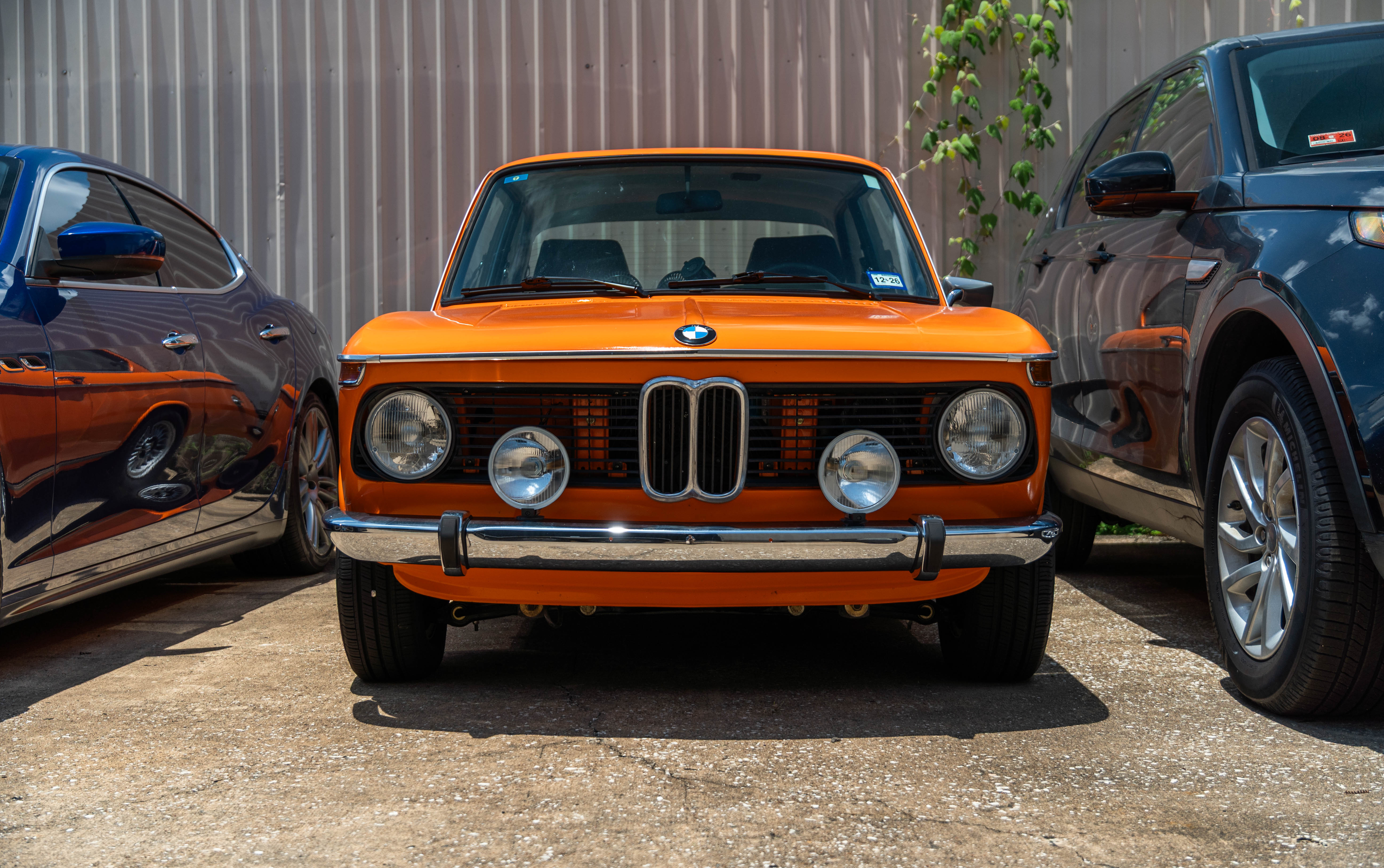 BMW 2002 head-on portrait